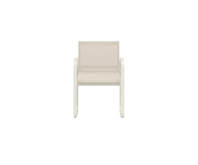 Stylish Bond Curved Frame Dining Armchair by Danao | Casa Design Group