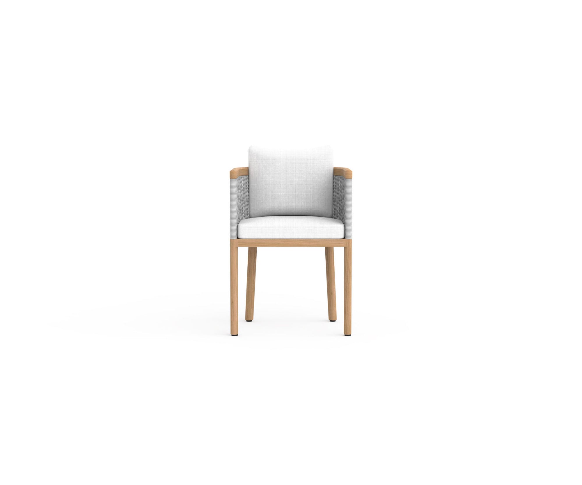 Luxury Boro Premium Teak Outdoor Dining Armchair by Danao | Casa Design Group