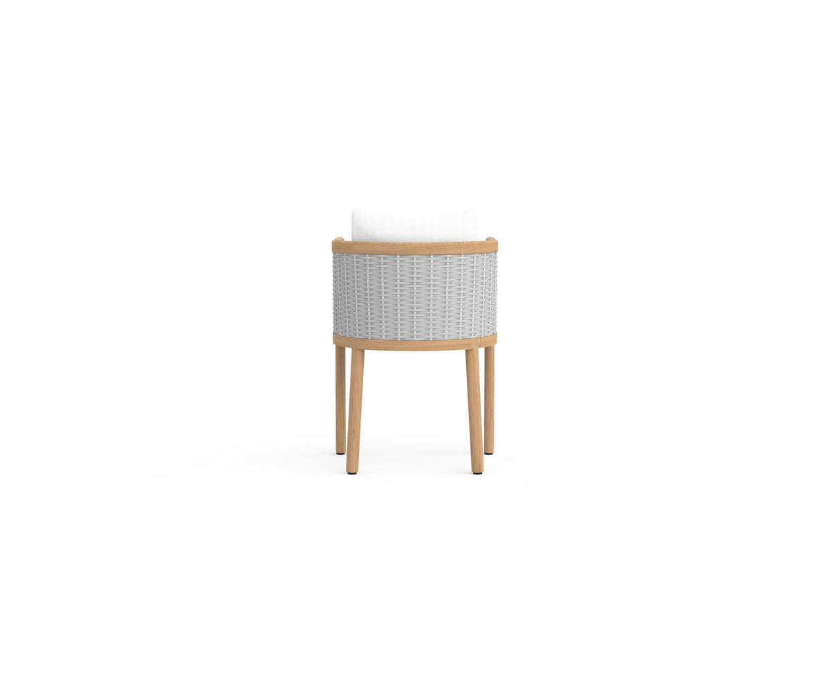 Luxury Boro Premium Teak Outdoor Dining Armchair by Danao | Casa Design Group