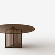 Bow Glass Dining Table by Massimo Castagna for Tonelli Design | Casa Design Group