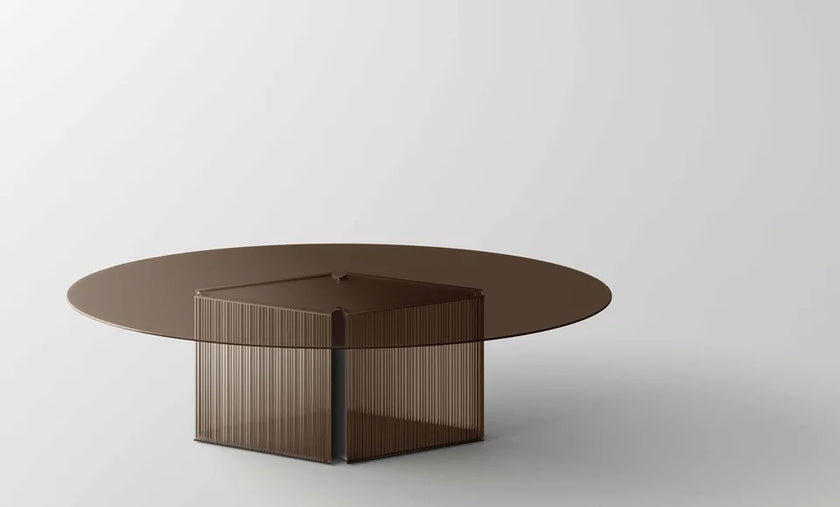 Bow Glass Dining Table by Massimo Castagna for Tonelli Design | Casa Design Group