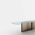 Bow Glass Dining Table by Massimo Castagna for Tonelli Design | Casa Design Group