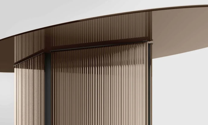 Bow Glass Dining Table by Massimo Castagna for Tonelli Design | Casa Design Group