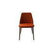 Break 1644 dining chair by Bross with quilted upholstery and beechwood legs Casa Design Group
