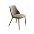 Break 1644 dining chair by Bross with quilted upholstery and beechwood legs Casa Design Group