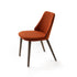 Break 1644 dining chair by Bross with quilted upholstery and beechwood legs Casa Design Group