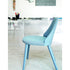 Break 1644 dining chair by Bross with quilted upholstery and beechwood legs Casa Design Group