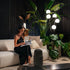 Brera .23 elegant upholstered lounge chair by Capital | Casa Design Group