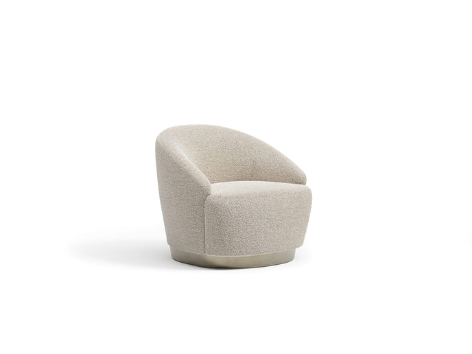 Brera .23 elegant upholstered lounge chair by Capital | Casa Design Group
