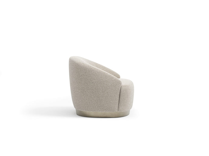 Brera .23 elegant upholstered lounge chair by Capital | Casa Design Group