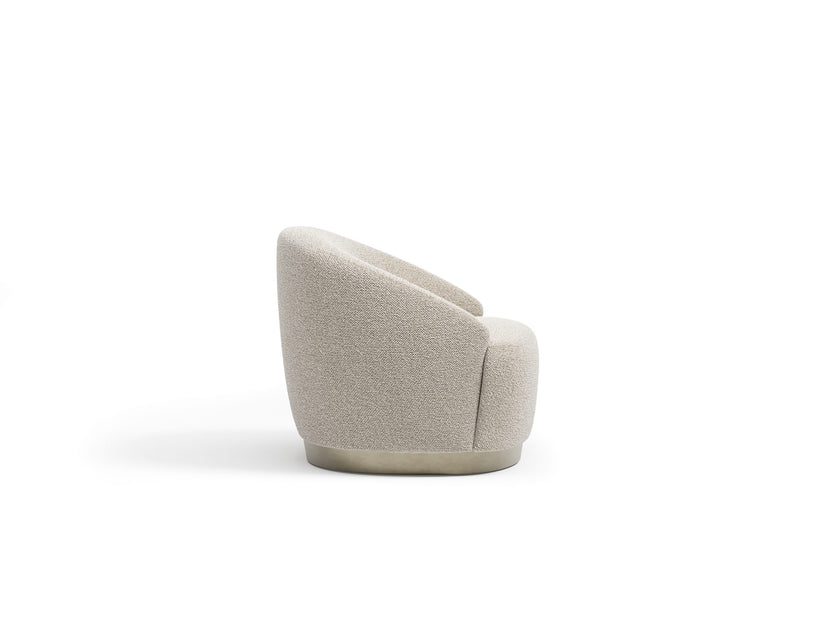 Brera .23 elegant upholstered lounge chair by Capital | Casa Design Group