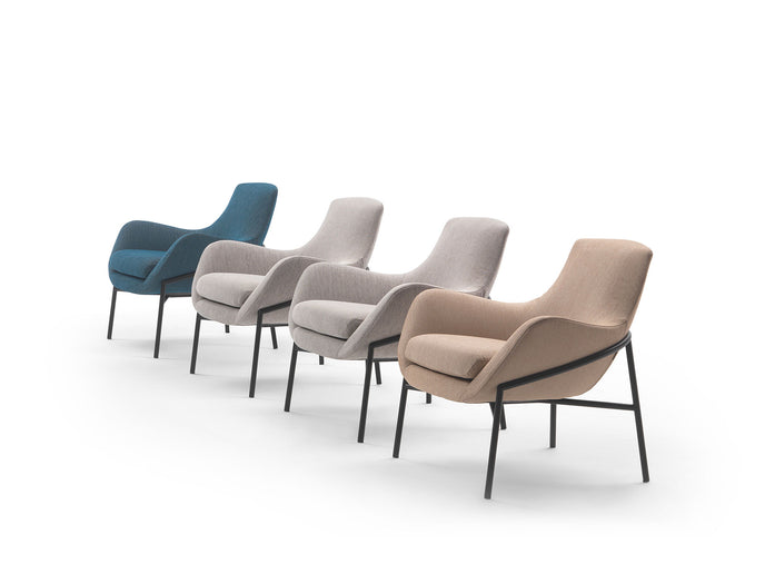 High End Brera Low Armchair by Marelli Casa Design Group
