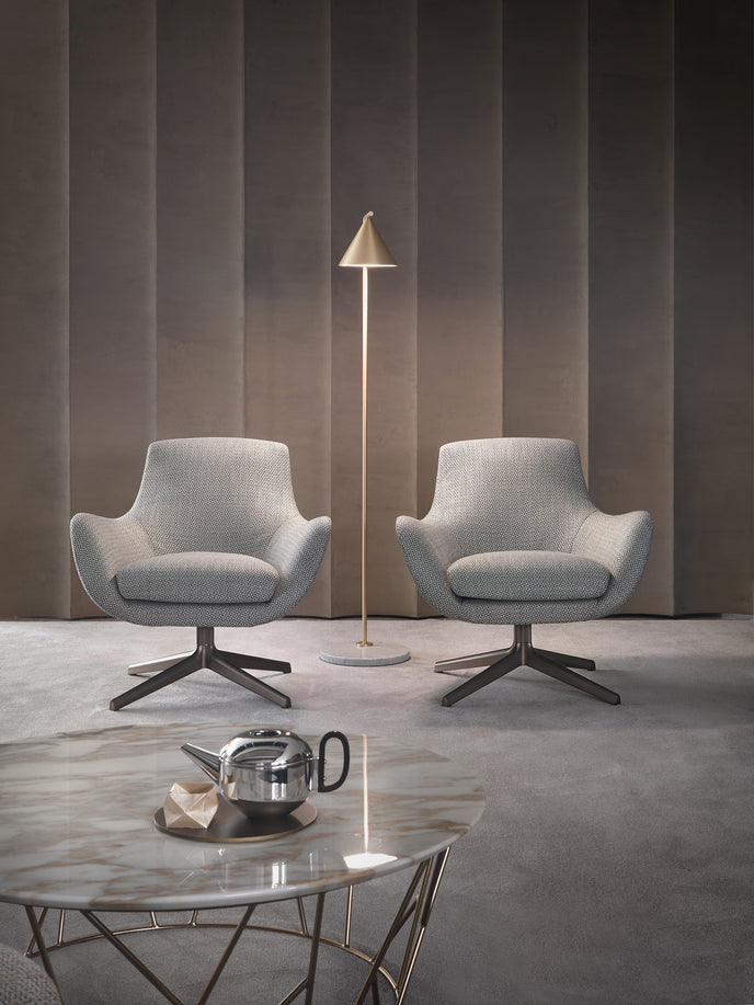 High End Brera Low Armchair by Marelli Casa Design Group