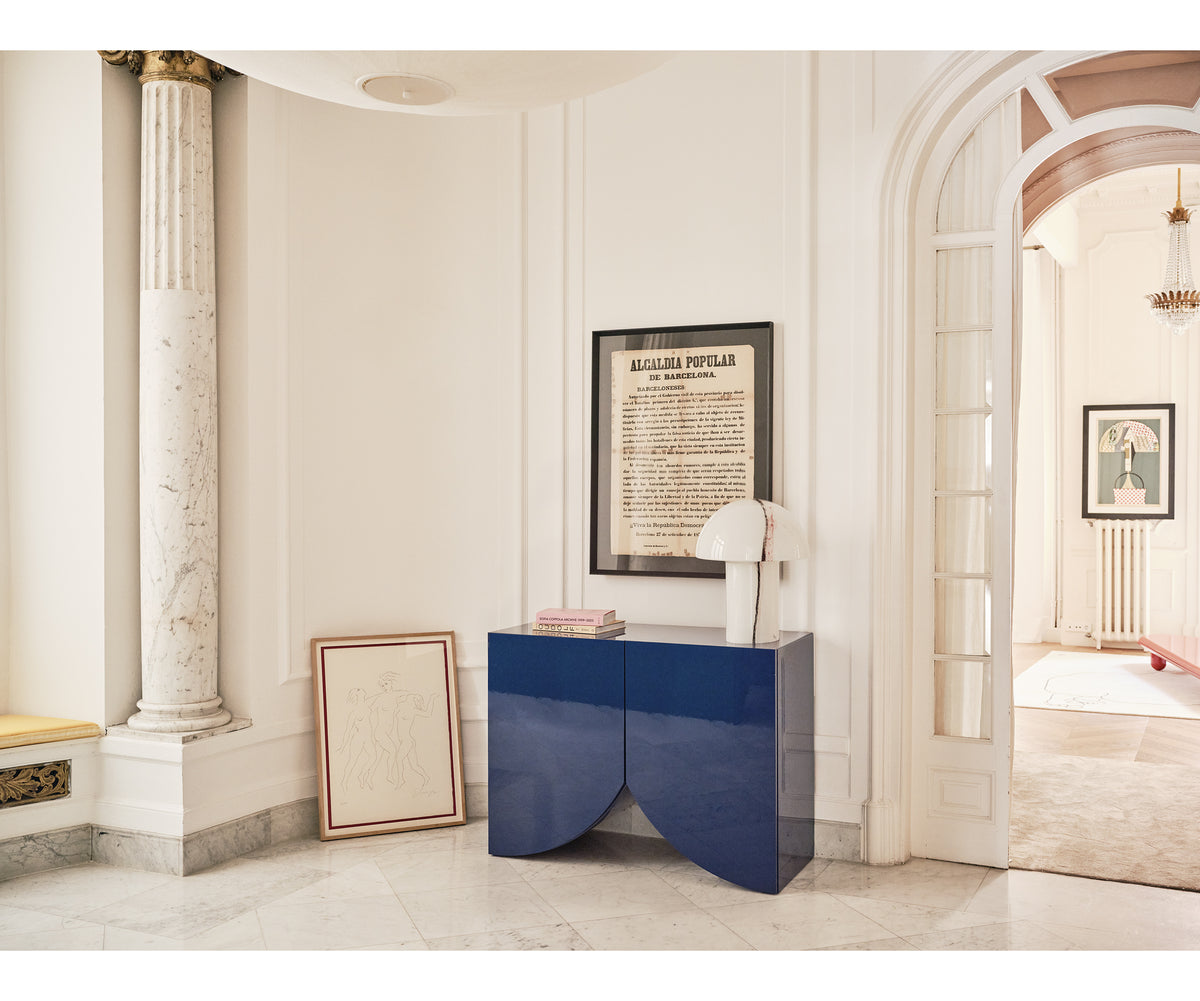 Colorful lacquered Bridges Cabinet by Muller Van Severen for BD Barcelona – Casa Design Group