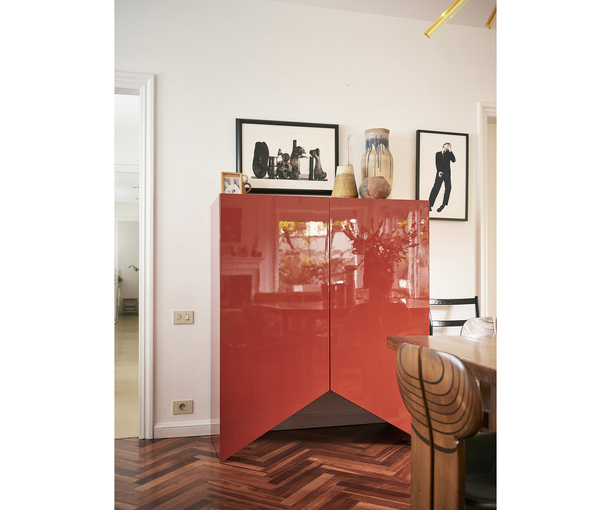 Colorful lacquered Bridges Cabinet by Muller Van Severen for BD Barcelona – Casa Design Group