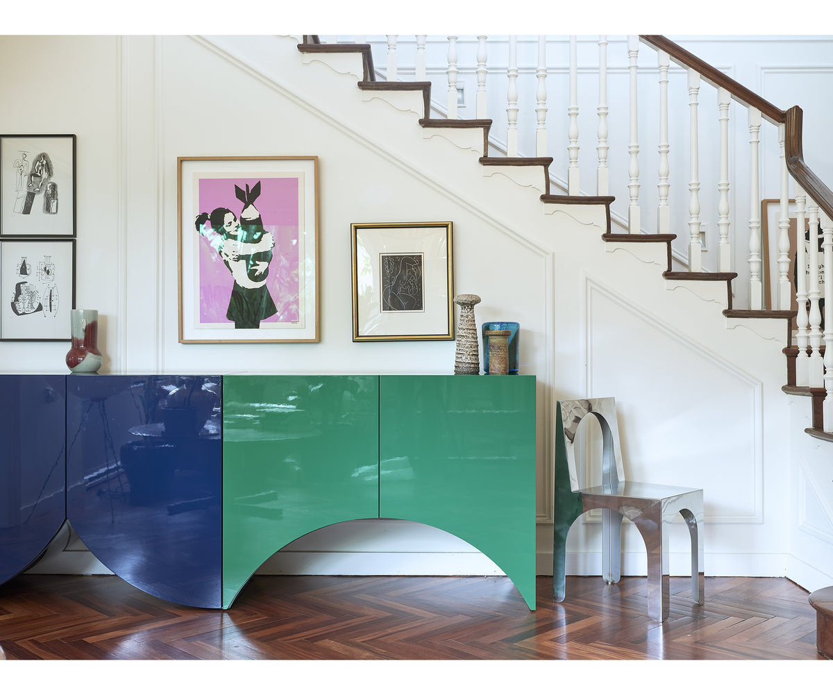 Colorful lacquered Bridges Cabinet by Muller Van Severen for BD Barcelona – Casa Design Group