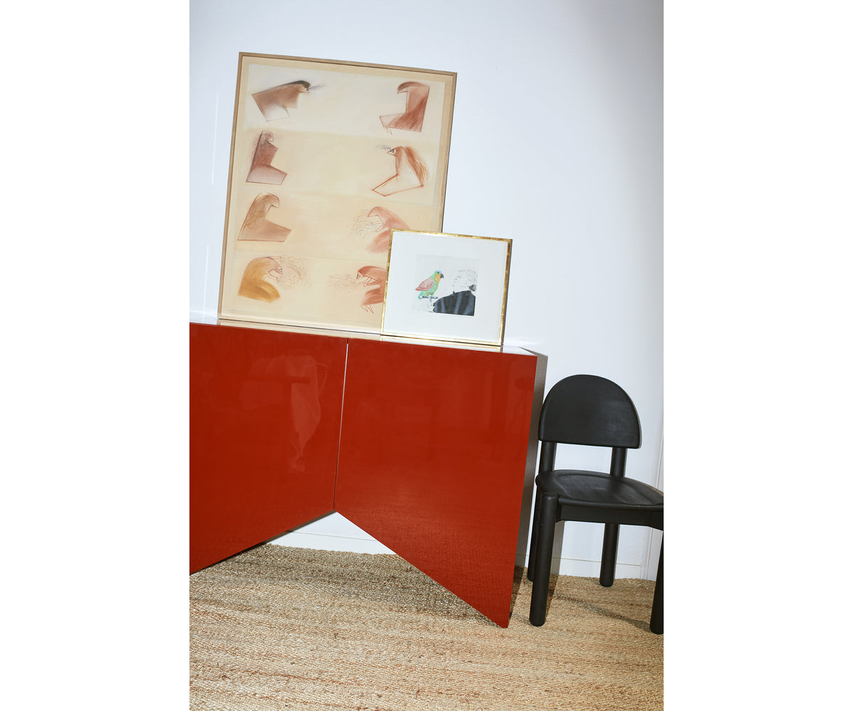 Colorful lacquered Bridges Cabinet by Muller Van Severen for BD Barcelona – Casa Design Group