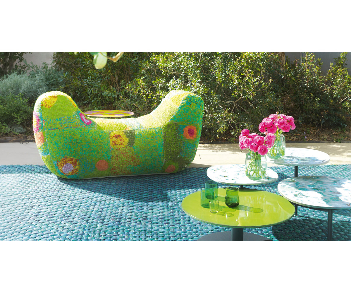 Stylish Bruco Outdoor Bench by Paola Lenti Casa Design Group