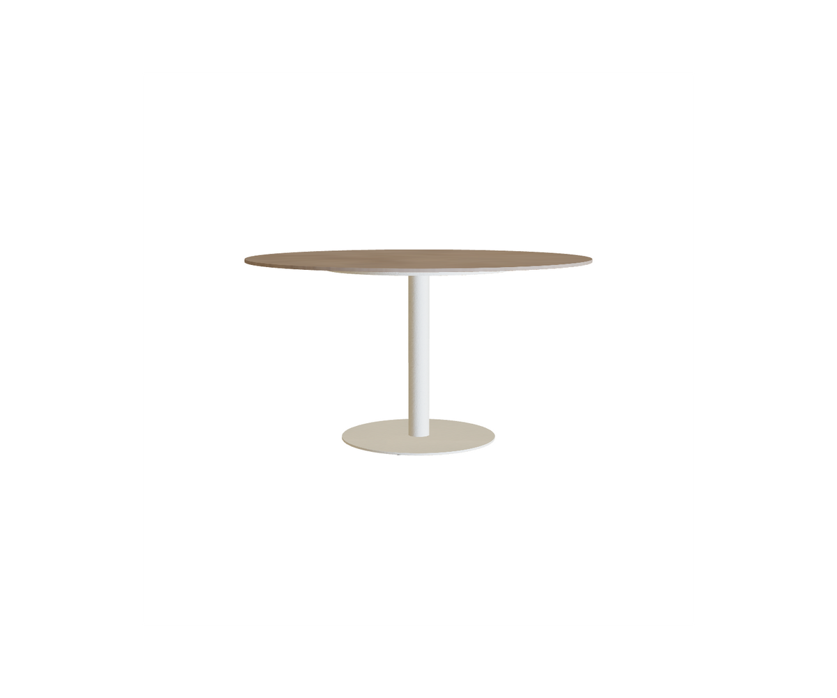 Elegant Butler Low Round Outdoor Dining Table by Royal Botania | Casa Design Group