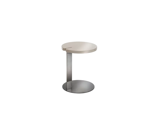 Butter C Table with Lacquered MDF Top and Metal Base by Saba Italia | Casa Design Group