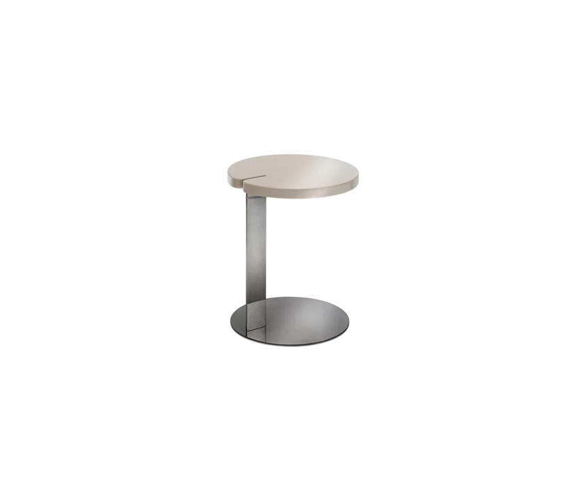 Butter C Table with Lacquered MDF Top and Metal Base by Saba Italia | Casa Design Group