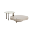 Butter Round Side Table in Lacquered MDF by 967arch for Saba Italia | Casa Design Group