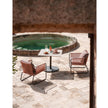 Elegant Roda Button Square Outdoor Dining Table | Casa Design Group