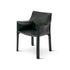 Luxury Cab 413 Armchair by Cassina in Saddle-Hide Leather Casa Design Group