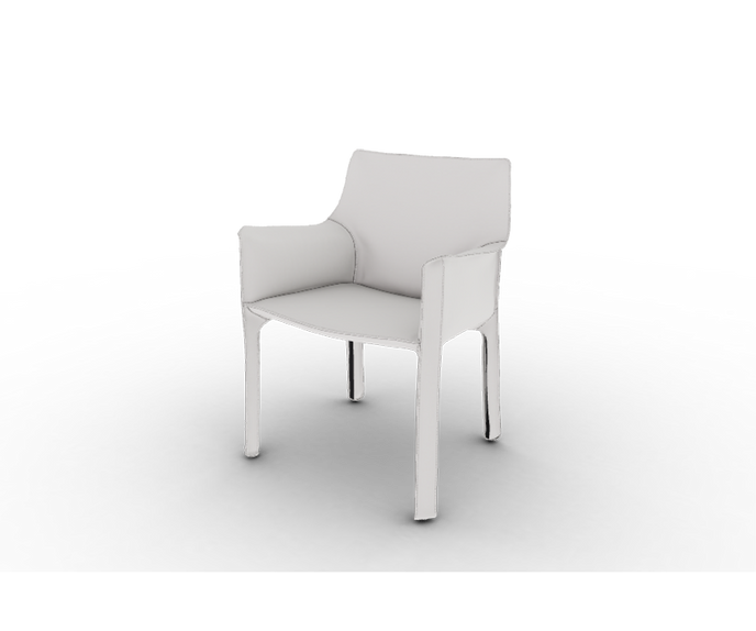 TEXT
Luxury Cab 413 Armchair by Cassina in Saddle-Hide Leather Casa Design Group