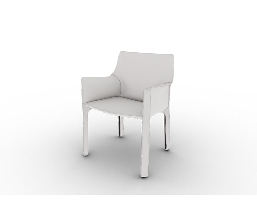 TEXT
Luxury Cab 413 Armchair by Cassina in Saddle-Hide Leather Casa Design Group