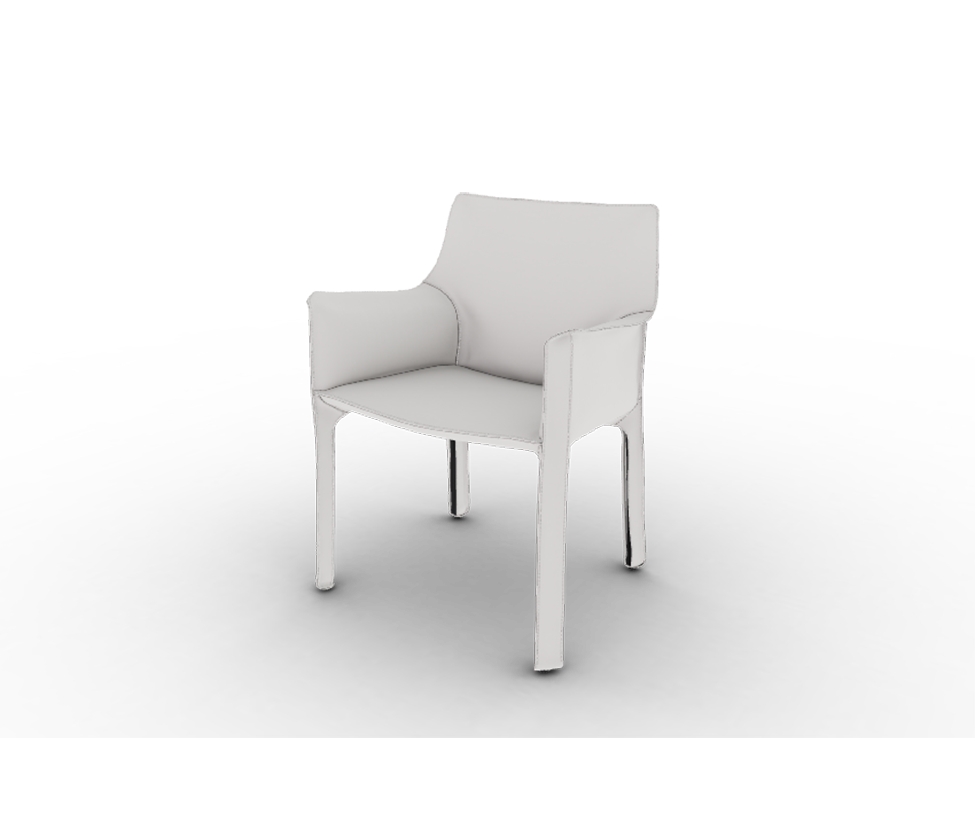 TEXT
Luxury Cab 413 Armchair by Cassina in Saddle-Hide Leather Casa Design Group