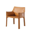 Luxury Cab 413 Armchair by Cassina in Saddle-Hide Leather Casa Design Group