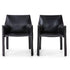 Luxury Cab 413 Armchair by Cassina in Saddle-Hide Leather Casa Design Group