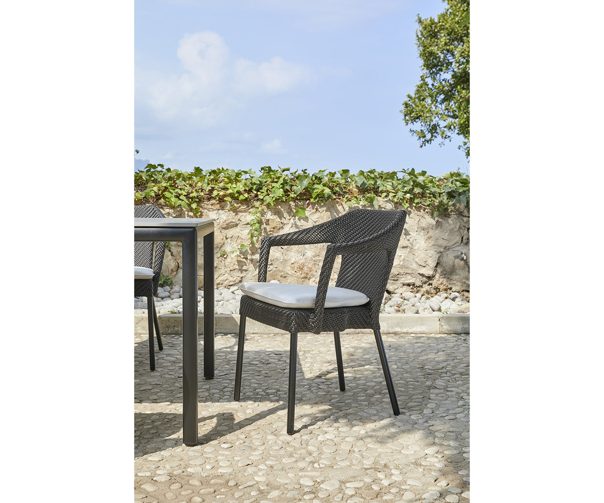 Caddie Shintotex Outdoor Dining Armchair by Point | Casa Design Group