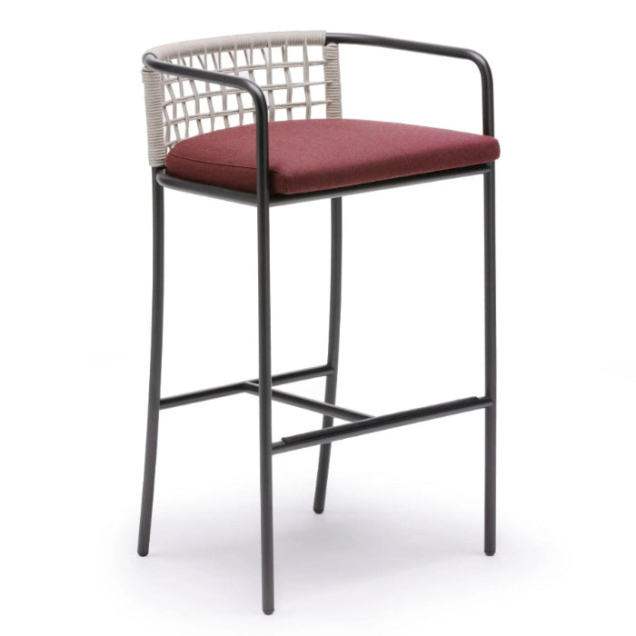 High End Cafe Stool Outdoor by Living Divani Casa Design Group