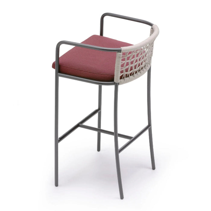 High End Cafe Stool Outdoor by Living Divani Casa Design Group