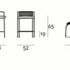 High End Cafe Stool Outdoor by Living Divani Casa Design Group