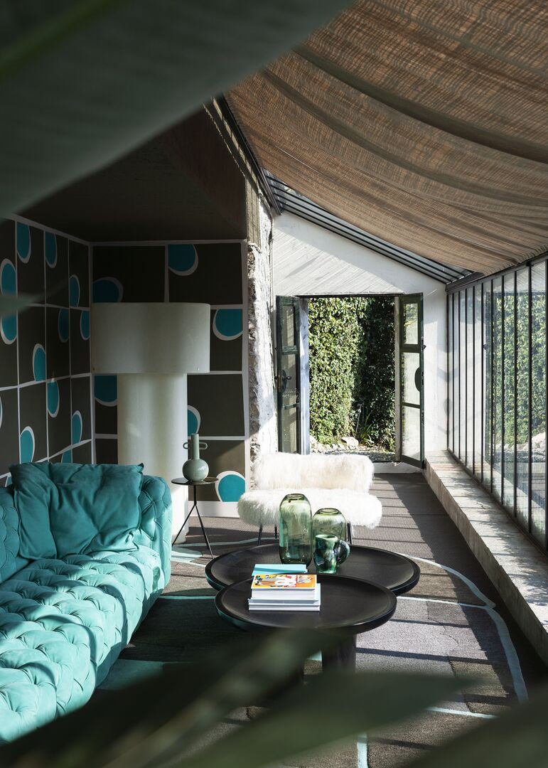 Calix Coffee Table in Solid Lime Wood by Baxter | Casa Design Group