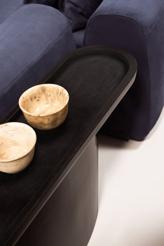 Calix Console Table in Solid Lime Wood by Baxter | Casa Design Group