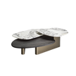 High End Callisto Mix Wood Coffee Table by Porada Casa Design Group