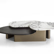 High End Callisto Mix Wood Coffee Table by Porada Casa Design Group