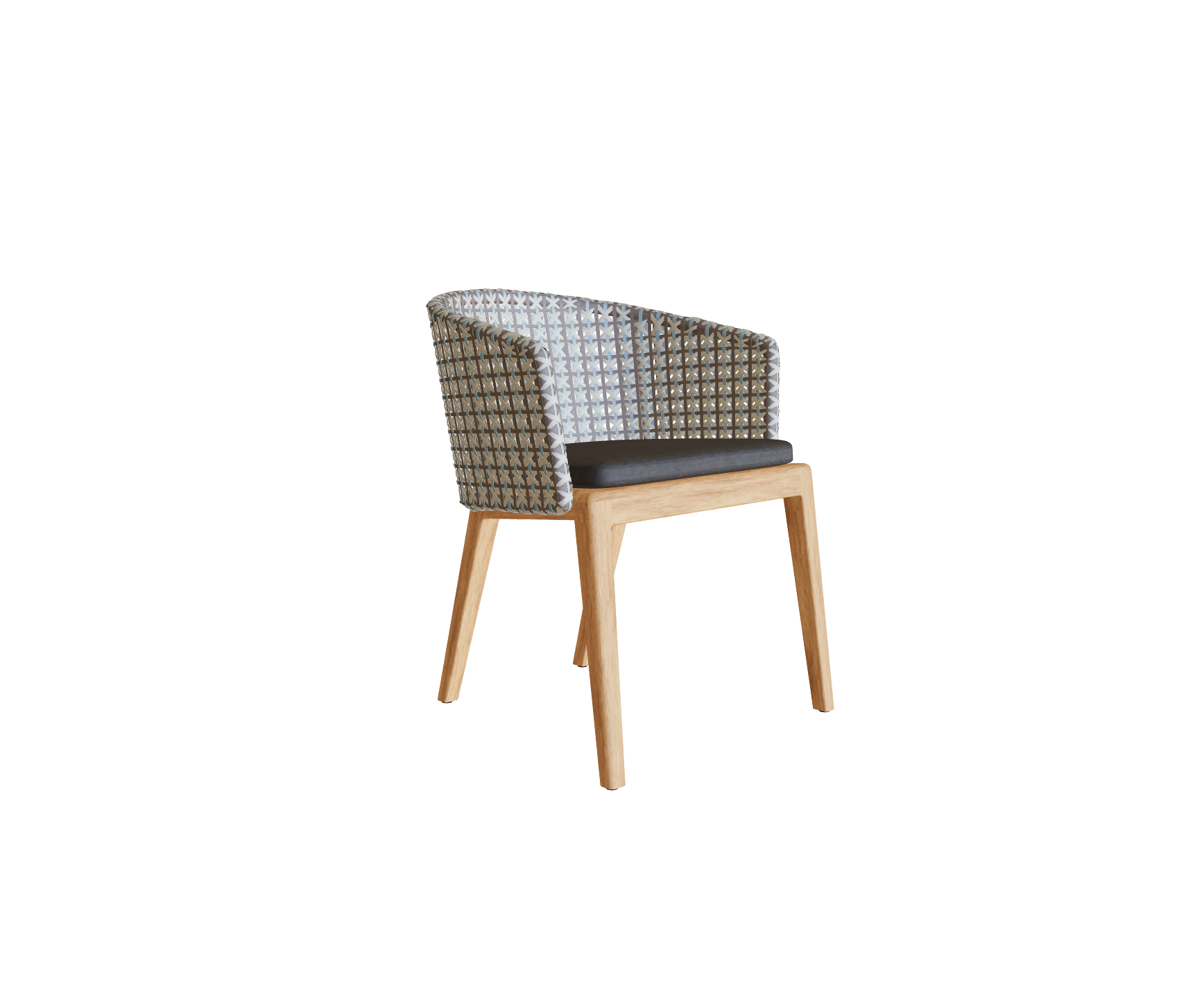 Stylish Teak Calypso Outdoor Dining Armchair by Royal Botania Casa Design Group