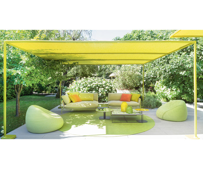 Luxury and Comfortable Canvas Outdoor Sectional Sofa by Paola Lenti Casa Design Group