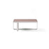 Modern Capri Outdoor Coffee Table with Glass Top Casa Design Group