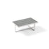 Modern Capri Outdoor Coffee Table with Glass Top Casa Design Group