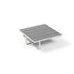 Modern Capri Outdoor Coffee Table with Glass Top Casa Design Group