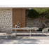 Modern Capri Outdoor Dining Table in Lava Stone Casa Design Group
