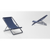 Capri Outdoor Chaise Lounge with Gloss-Varnished Aluminum Structure for Luxurious Outdoor Relaxation | Casa Design Group 