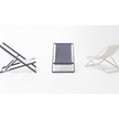 Capri Outdoor Chaise Lounge with Gloss-Varnished Aluminum Structure for Luxurious Outdoor Relaxation | Casa Design Group 