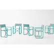 Capri Outdoor Dining Chair by Paola Lenti with Gloss-Varnished Aluminium Structure | Casa Design Group